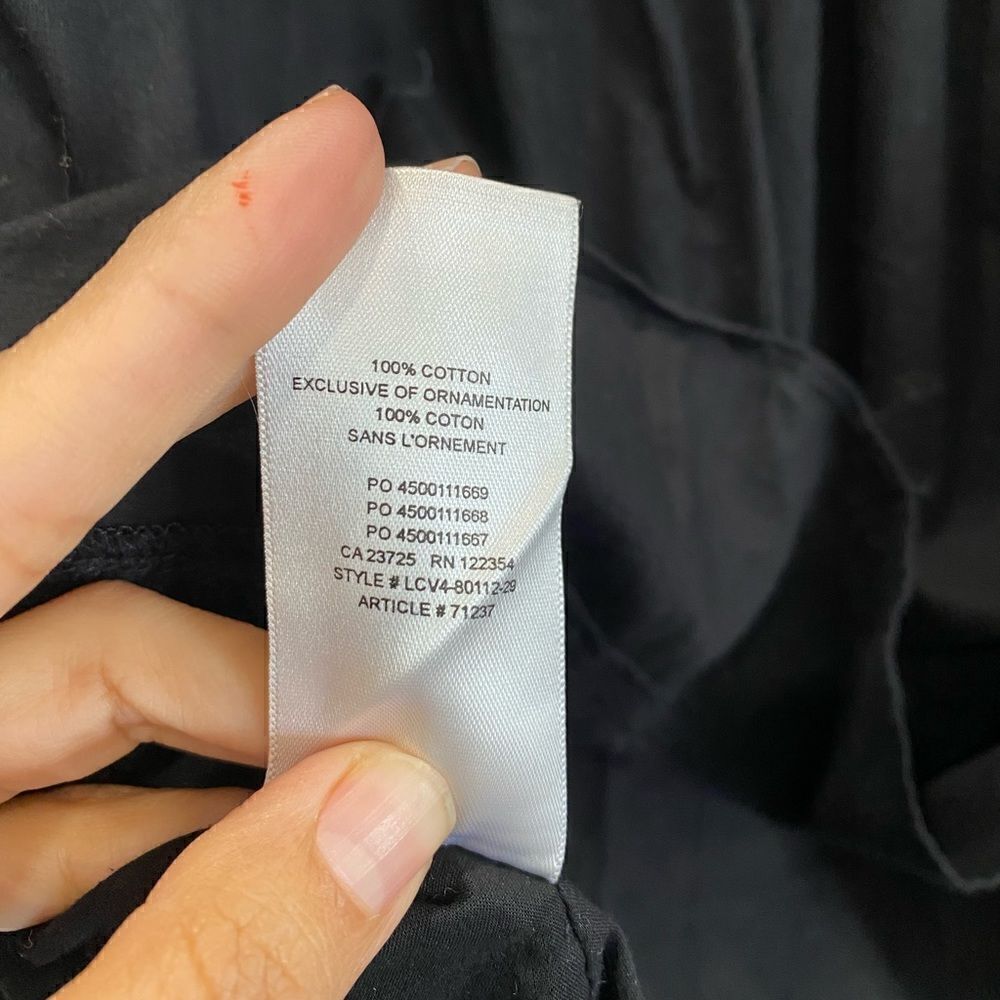 Aritzia Wilfred La Boheme Elia Dress in Black - Picture 11 of 11